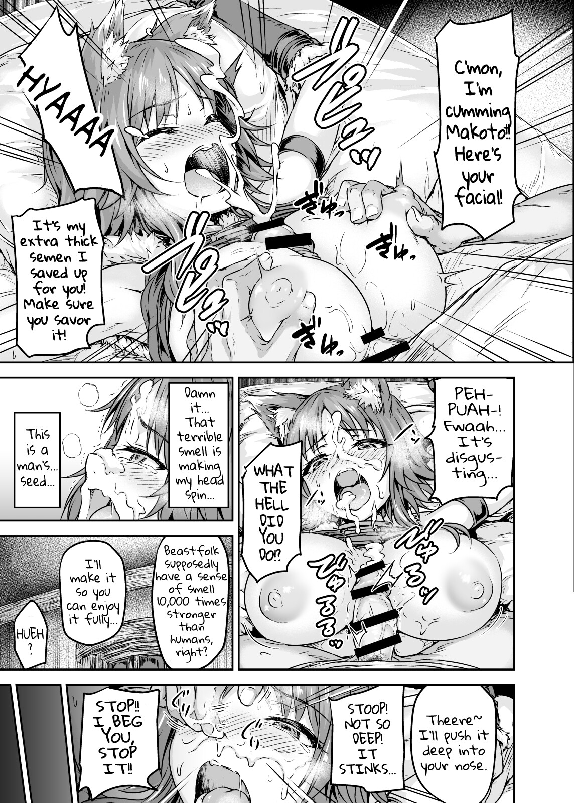 Hentai Manga Comic-Makoto Falls to Pleasure with a Bitch Contract-Read-10